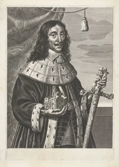 Portret van keurvorst Adolf Johan