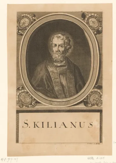 Portret van Kilian van Würzburg