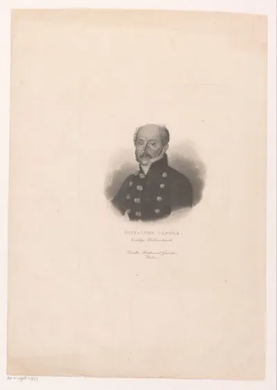 Portret van Kisfaludy Sándor
