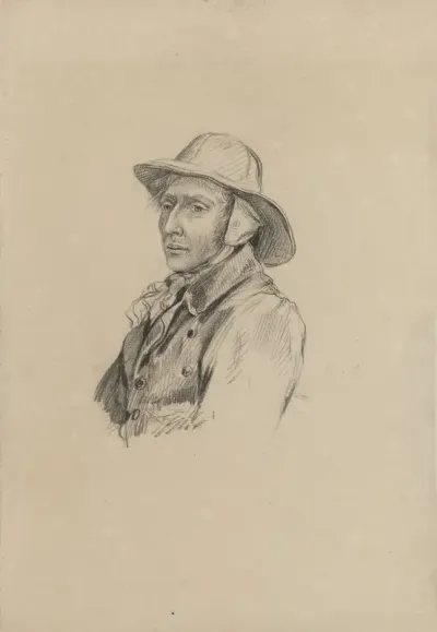 Portret van Klaas Bording, 1849