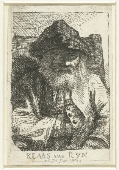 Portret van Klaas van Rijn