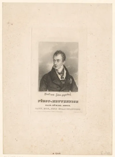 Portret van Klemens von Metternich