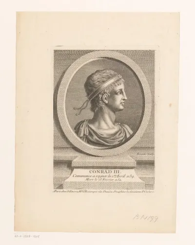 Portret van Koenraad III