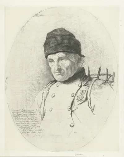 Portret van Koevoet Le Flamand