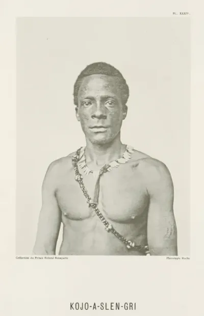 Portret van Kojo-A-Slen-Gri