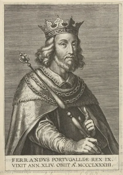 Portret van koning Ferdinand I van Portugal