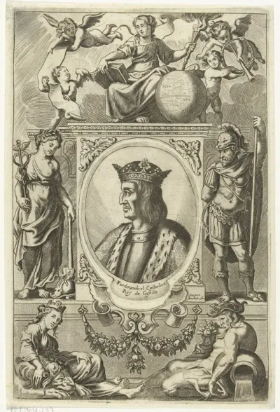 Portret van Koning Ferdinand van Aragón