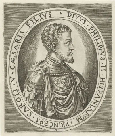 Portret van koning Filips II, koning van Spanje