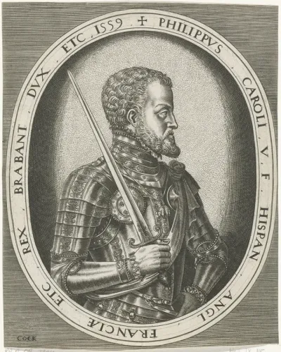 Portret van koning Filips II van Spanje