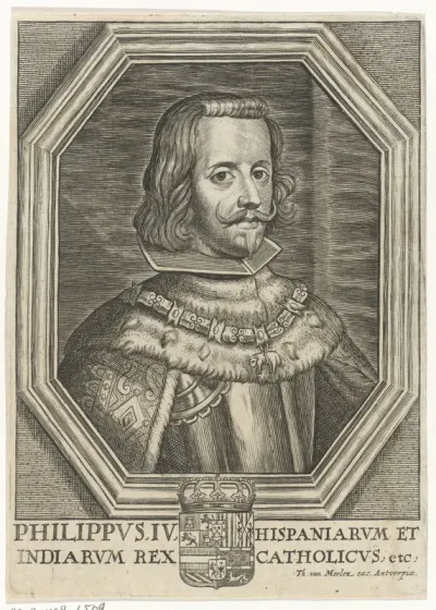 Portret van koning Filips IV van Spanje