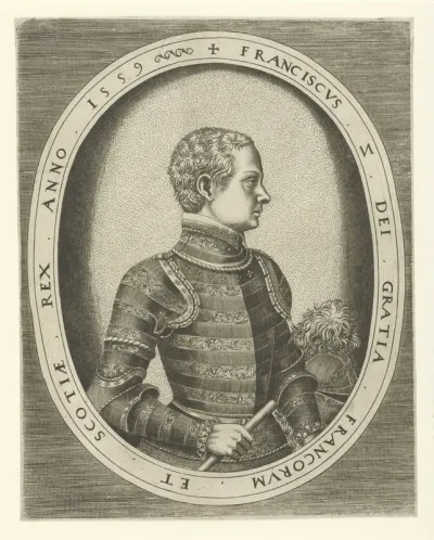 Portret van koning Frans II van Frankrijk