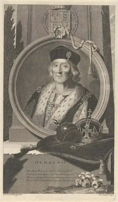 Portret van koning Hendrik VII van Engeland