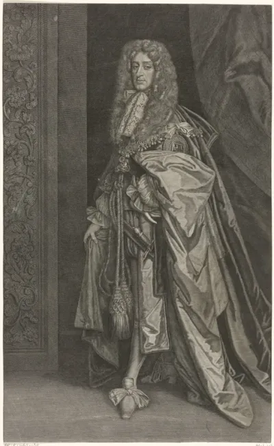 Portret van koning Jacobus II van Engeland