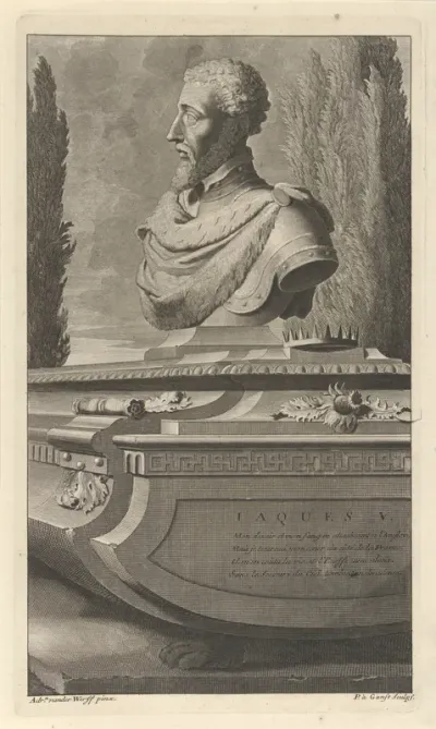 Portret van koning Jacobus V van Schotland