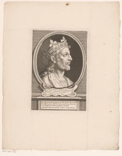 Portret van koning Rudolf I