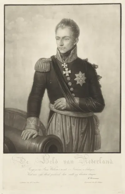 Portret van koning Willem II
