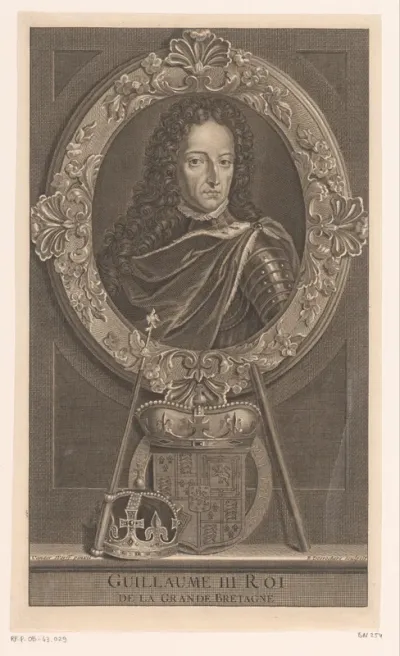 Portret van koning Willem III