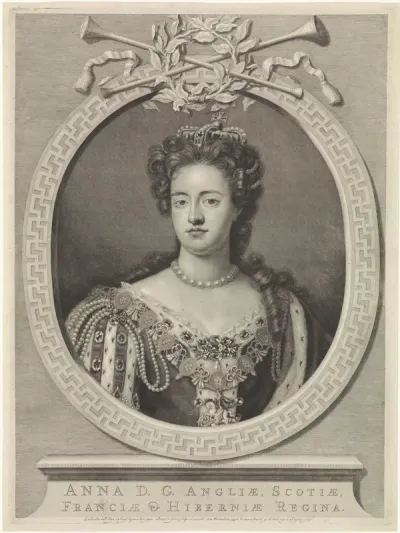 Portret van koningin Anna I van Engeland