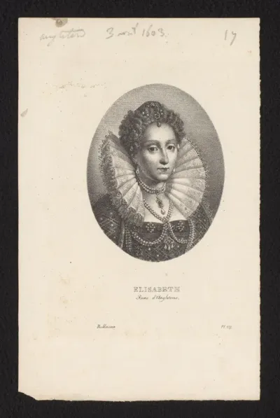 Portret van koningin Elisabeth I van Engeland