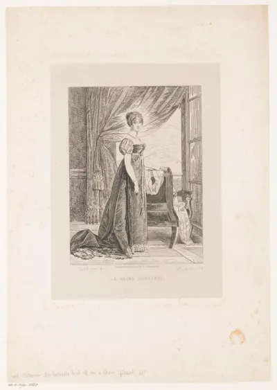 Portret van koningin Hortense de Beauharnais