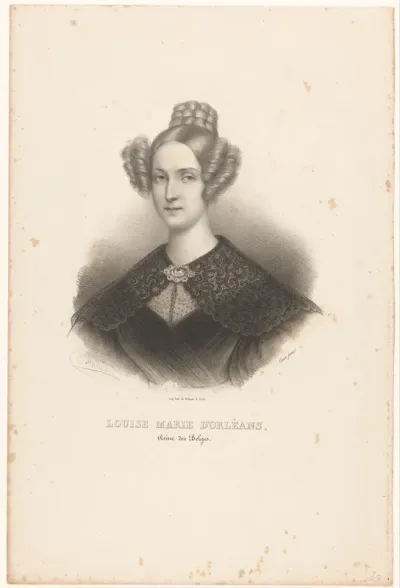 Portret van koningin Louise Marie van Orléans
