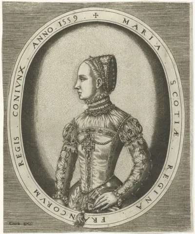 Portret van koningin Maria I Stuart van Schotland