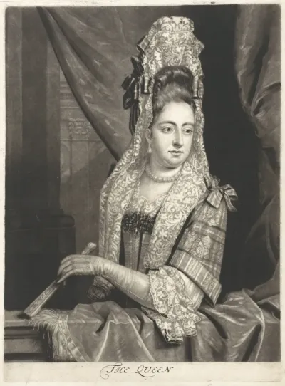 Portret van koningin Maria II Stuart