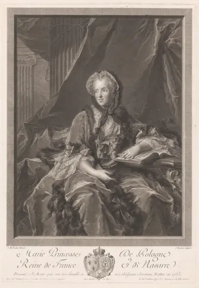 Portret van koningin Maria Lesczinska