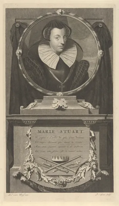 Portret van koningin Maria Stuart van Schotland
