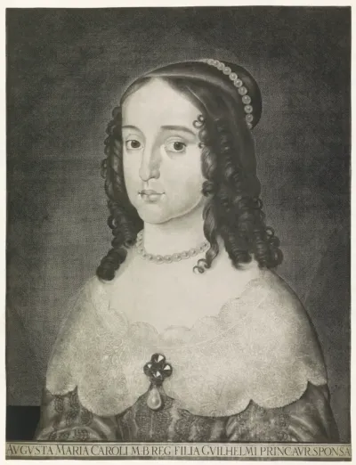 Portret van koningin Maria Stuart