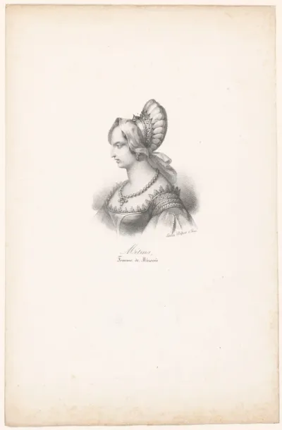 Portret van koningin Métina