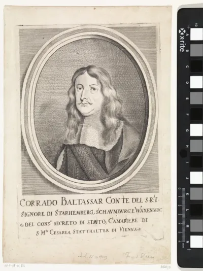 Portret van Konrad Baltasar van Starhemberg