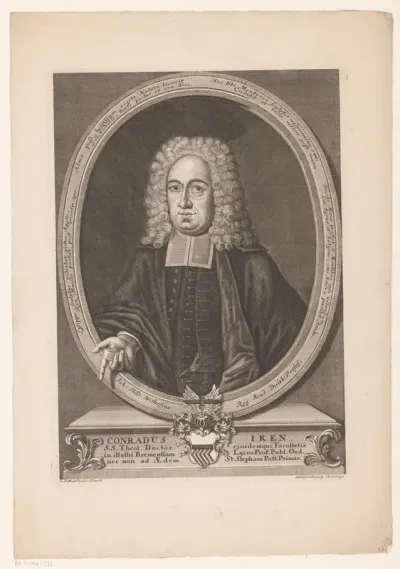 Portret van Konrad Iken