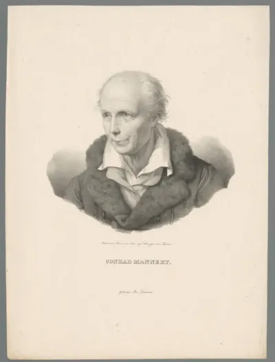 Portret van Konrad Mannert