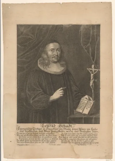 Portret van Konrad Schudt