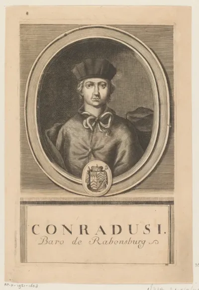 Portret van Konrad von Querfurt, bisschop van Würzburg