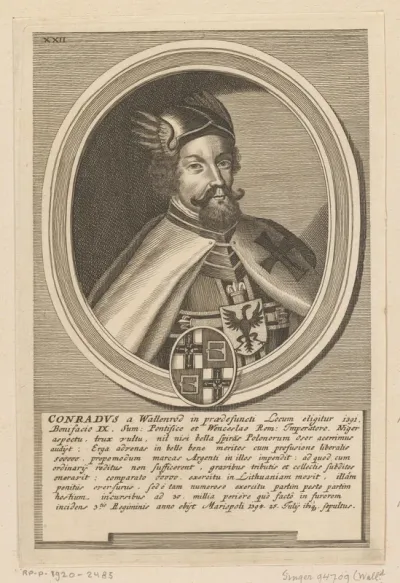 Portret van Konrad von Wallenrode