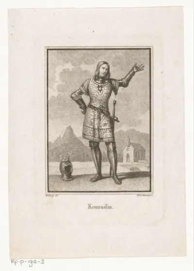 Portret van Konradijn