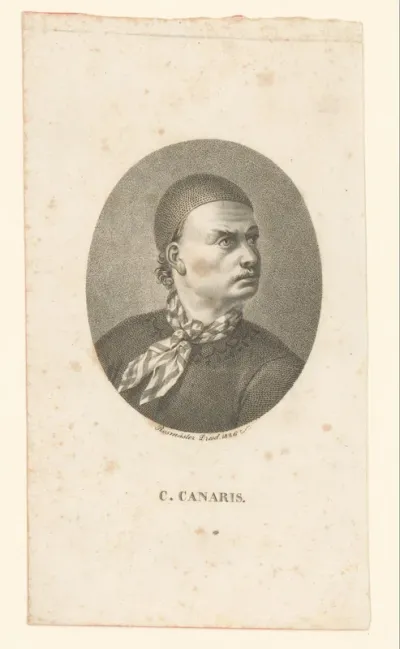 Portret van Konstantin Kanaris
