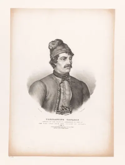 Portret van Konstantin Kanaris