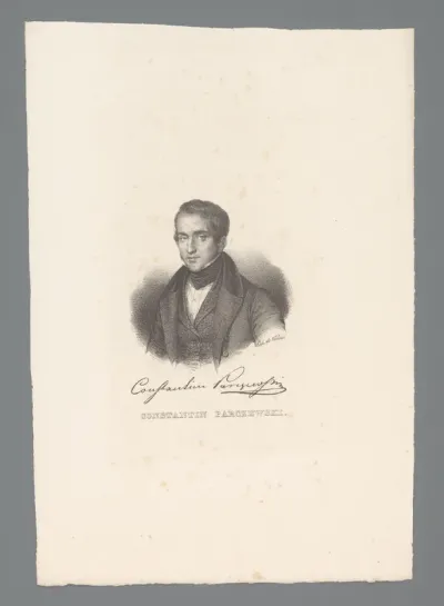 Portret van Konstanty Parczewski