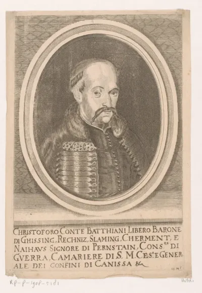 Portret van Kristóf Batthyány