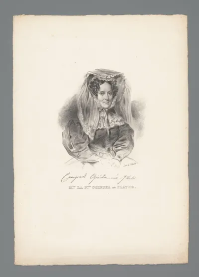Portret van Kunegunda Plater