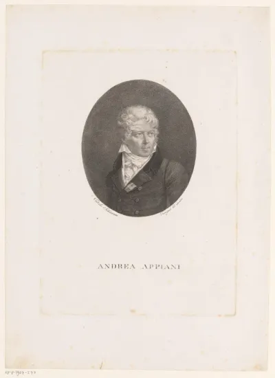 Portret van kunstenaar Andrea Appiani