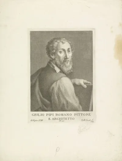 Portret van kunstenaar Giulio Romano