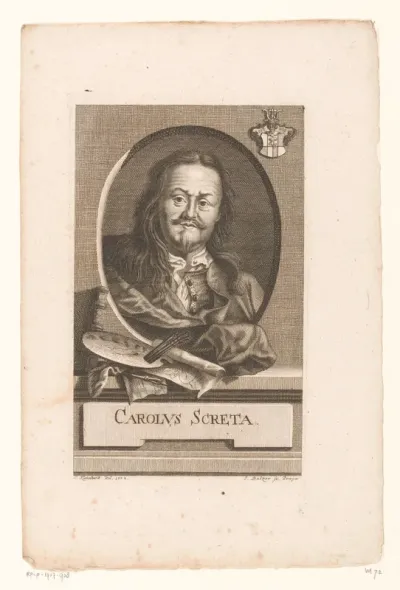 Portret van kunstenaar Karel Škréta