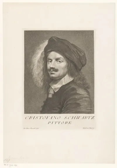 Portret van kunstenaar Michael Sweerts