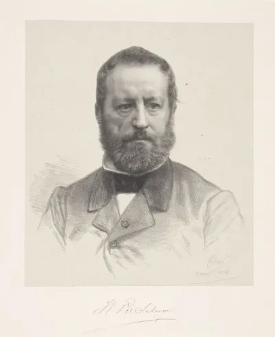 Portret van kunstenaar Wouter Verschuur