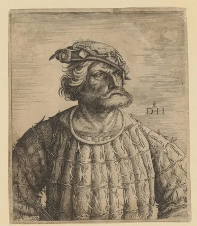 Portret van Kunz von der Rosen