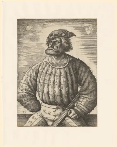 Portret van Kunz von der Rosen